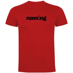 Maglietta A Maniche Corte Word Running Red XL
