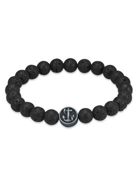 True Rebels Pulsera antracita