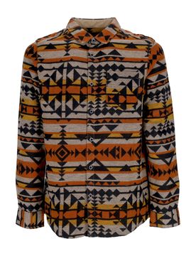 Camicia Manica Lunga Uomo Santania Shirt Khaki