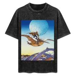 Jean Giraud T-Shirt Comfortable Work Wear Tee