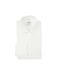 Camisa Body Fit Manga Extralarga blanco 38