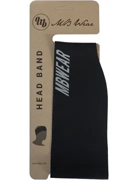 Mb Wear Fascia Per Capelli Black