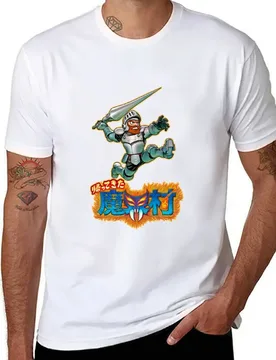 Ghosts n goblins resurrection sticker T-Shirt man t shirt summer cotton t shirts man 100% T-Shirt - Aliexpress - FashionsVida