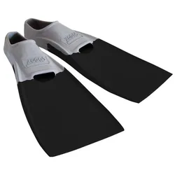 Blade Rubber Long Swimming Fins Grey / Black UK 9-10 unisex