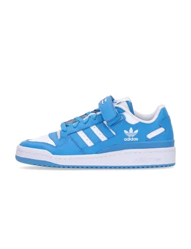 Scarpa Bassa Uomo Forum Low Cloud White/pulse Blue/cloud White - Adidas - FashionsVida