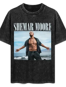 Gift For Men Shemar Moore Gift Movie Fans T-Shirt Sweat Absorbing Sports Tee Shirt - Aliexpress - FashionsVida