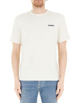 T-shirt girocollo AVORIO M