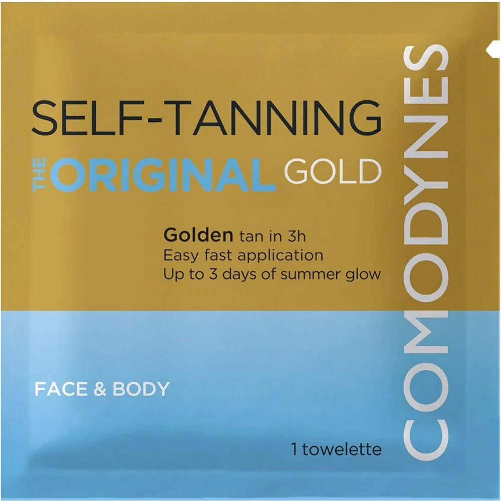 Toallitas Self-Tanning Natural & Uniform Color - Comodynes - FashionsVida