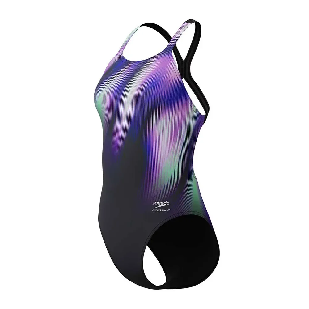 Maillot De Bain Fl Placement Printed Powerback - Speedo - FashionsVida