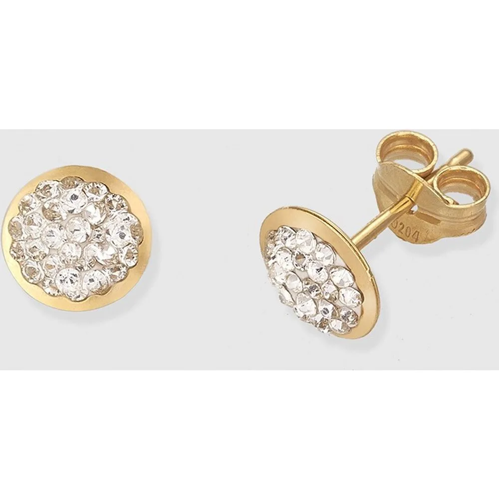 Pendientes de oro y circonitas - El Corte Inglés - FashionsVida