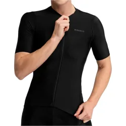 Srx lys maillot manga corta mujer Negro (XS)