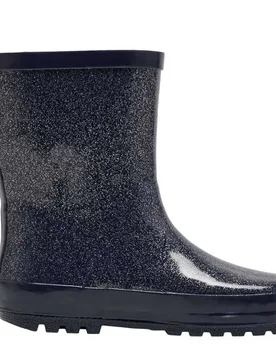 Stivali Da Pioggia Glitter Black Iris EU 23 - Hummel - FashionsVida