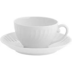 Taza de desayuno con plato Sagres