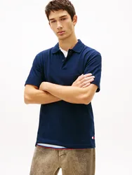 TJM REG WAFFLE POLO EXT male