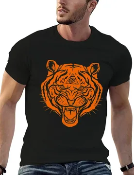 Three eyed tiger T-Shirt Casual Street Style Short Sleeve Tee - Aliexpress - FashionsVida