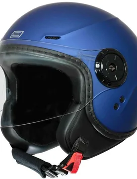 Casco Moto Jet GARDA SOLID Blu Opaco taglia L - Origine - FashionsVida
