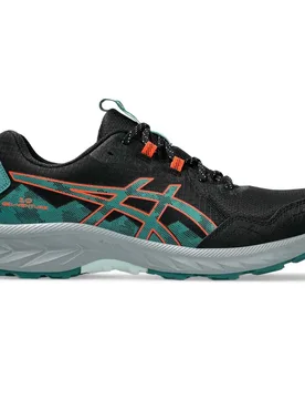 Gel-venture 10 Trail Running Shoes Black / Rainy Lake UK 12 Men - Asics - FashionsVida
