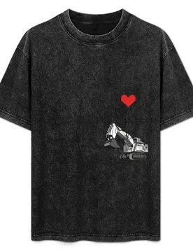 Love Excavator T-Shirt Work Duty Casual T-Shirt - Aliexpress - FashionsVida