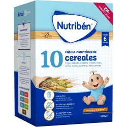 Papilla 10 Cereales Nutribén