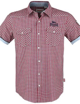 Kurzarmhemd - Berny - S bis 3XL - für Männer - Größe XXL - rot - Männer - male