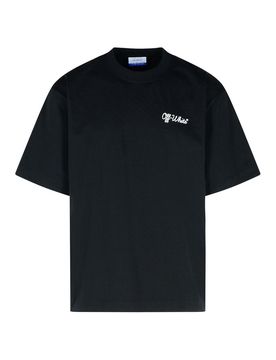 T-shirt in cotone di sceneggiatura