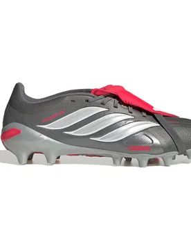 Chaussures De Football Predator League Fold-over Tongue Ag Iron Met / Zero Met / Lucid Red EU 46 - Adidas - FashionsVida