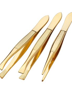 Solinger Pinzette, 3-teilig gold