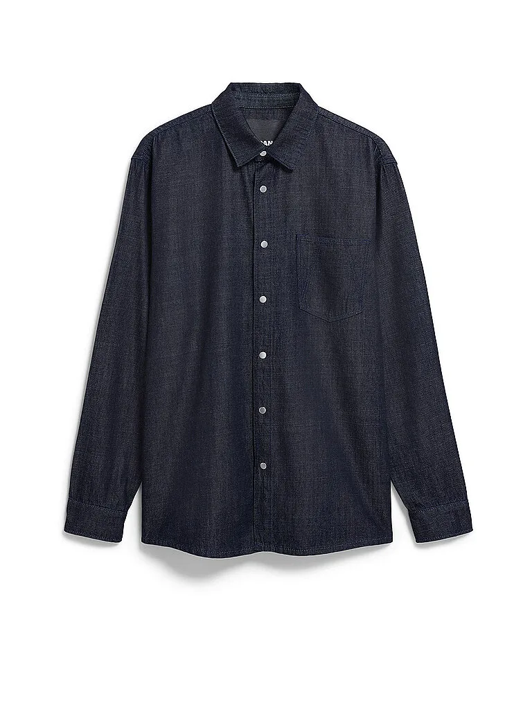 Camicia di jeans blu M - Armedangels - FashionsVida
