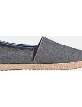 Alpargata cambray con logo Hilfiger - Tommy Hilfiger - FashionsVida