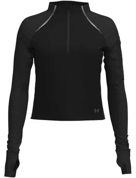 Felpa Con Mezza Zip Velociti Pro Cw Black / Reflective L