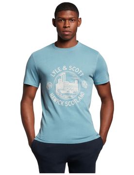 T-shirt hawick print avion TS1806V