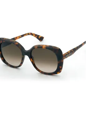 Occhiali Da Sole Da Donna Snr57-56075 Shiny Havana Brown Gradient/CAT3