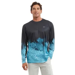 Vaportek Prop Wash Uv Long Sleeve T-shirt Tahiti Ocean XL Men