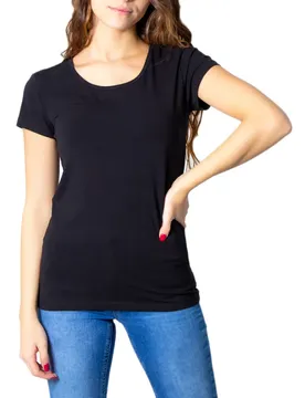 Only T-Shirt Schwarz 158195