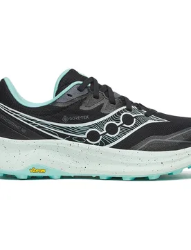 Peregrine 16 GTX Damen Trailrunningschuhe, schwarz, Größe 40 ½ 40 ½ - Saucony - FashionsVida