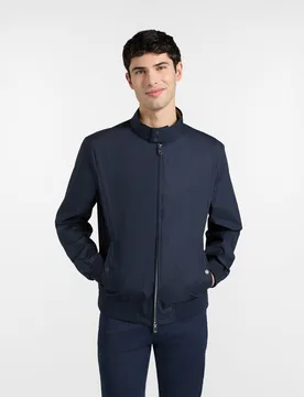 Harmont&blaine giubbino effetto paper touch uomo blu navy - Harmont & Blaine - FashionsVida