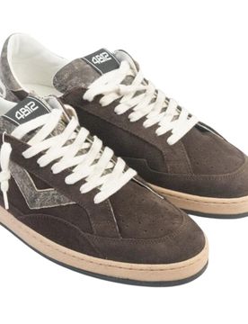 Sneakers In Pelle Uomo PLAYNEW u127 Brown