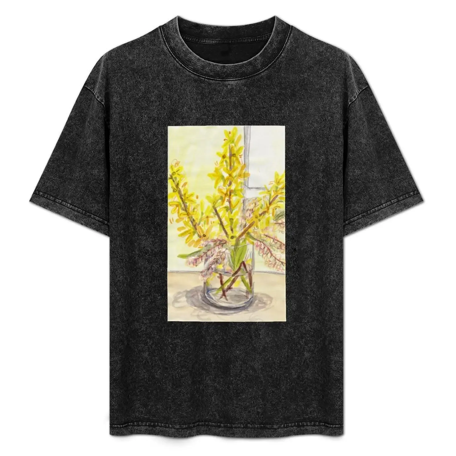 Very Yellow T-Shirt Basic Plain Short Sleeve Crew Neck Tee - Aliexpress - FashionsVida