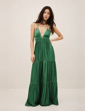 Para mujer. 1E26WAST Vestido Wasta (34), Casual, Fiesta, Poliéster, Sin mangas / Tirantes