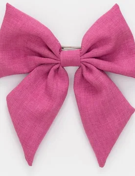Pasador lazada puntas tejido textura verano - Siena - FashionsVida