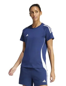 T-shirt à Manches Courtes Tiro24 Sweat Team Navy Blue 2 / White S - Adidas - FashionsVida