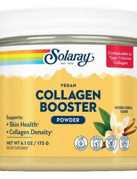 Polvere Vegan Collagen Booster 173gr Vaniglia Multicolor - Solaray - FashionsVida