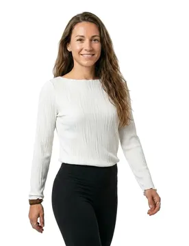 Blusa A Maniche Lunghe Asta Snow White L