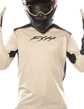 Maglia Da Enduro A Maniche Lunghe Ronin Alloy Cream