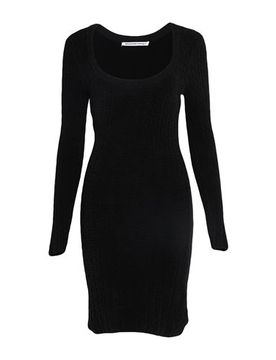 Minivestido Mujer Negro XS Mujer