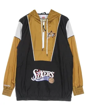 Giacca a Vento Infilabile Uomo Nba Highlight Reel Windbreaker Hardwood Classics Phi76e Original Team Colors - Mitchell & Ness - FashionsVida