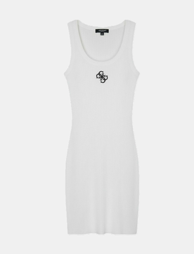 GUESS abito a tubino donna bianco