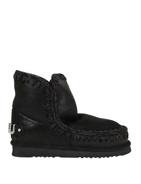 Stivaletti Eskimo 18 con logo in strass