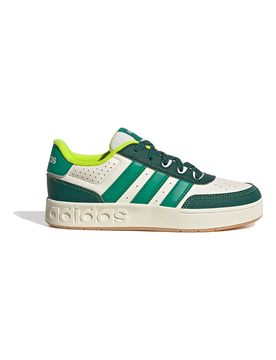 Sneakers bianche e verdi con logo in rilievo Breakbase J 38
