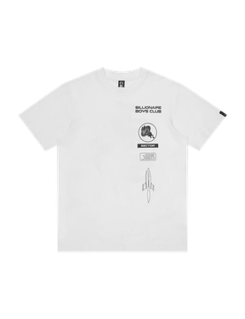 Bb Astro Digi Logo T-Shirt - White